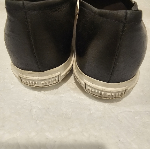 Miu Miu Capped Toe Slip on loafers - Picture 9 of 14